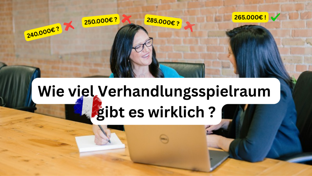 Verhandlung beim Hauskauf in Südfrankreich