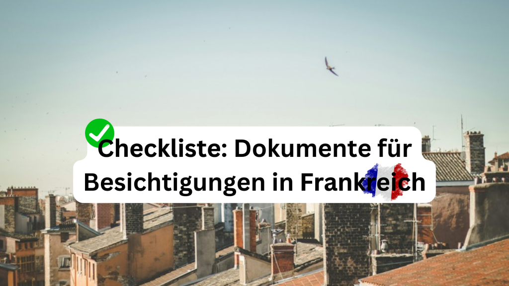 Dokumente für Hausbesichtigung